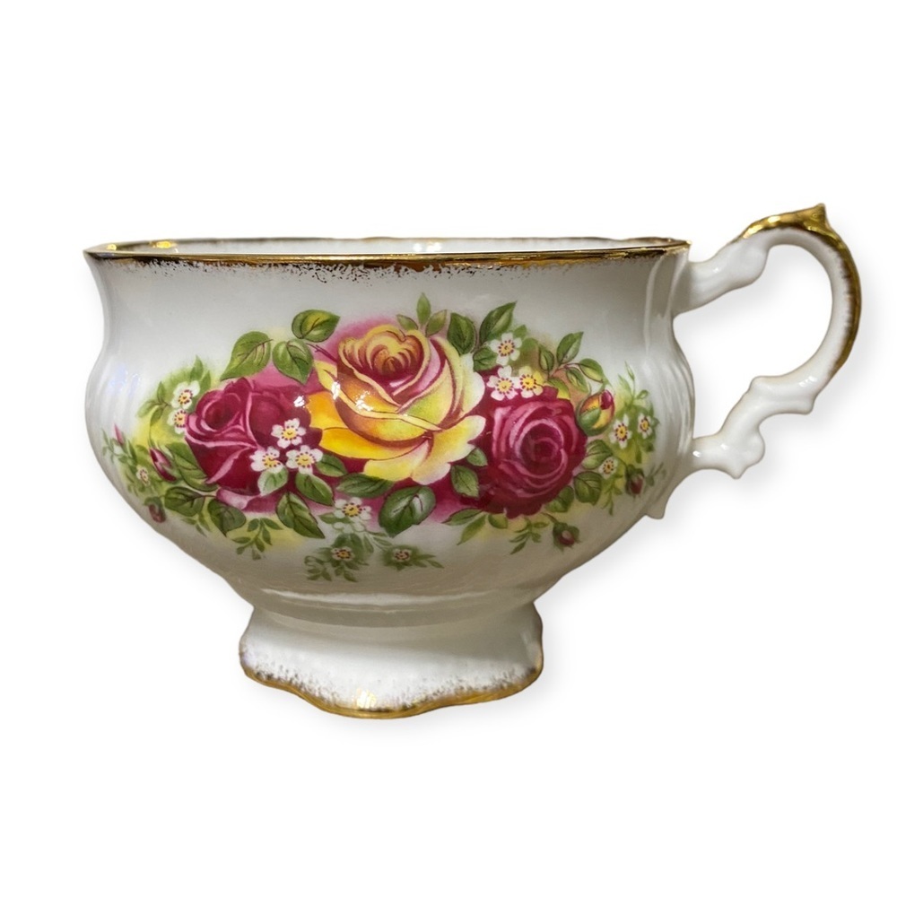 Elizabethan English Garden Fine Bone China Tea Cup & Saucer - Picture 4 of 15